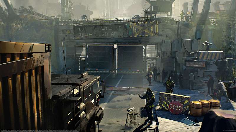 Cyberpunk 2077: Phantom Liberty - The Wall Hintergrundbild