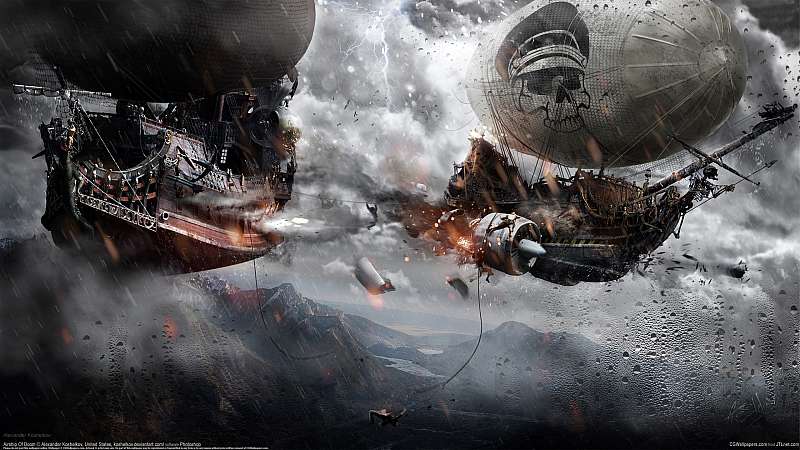 Airship Of Doom Hintergrundbild
