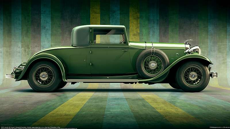 1932 Lincoln KB Coupe Hintergrundbild