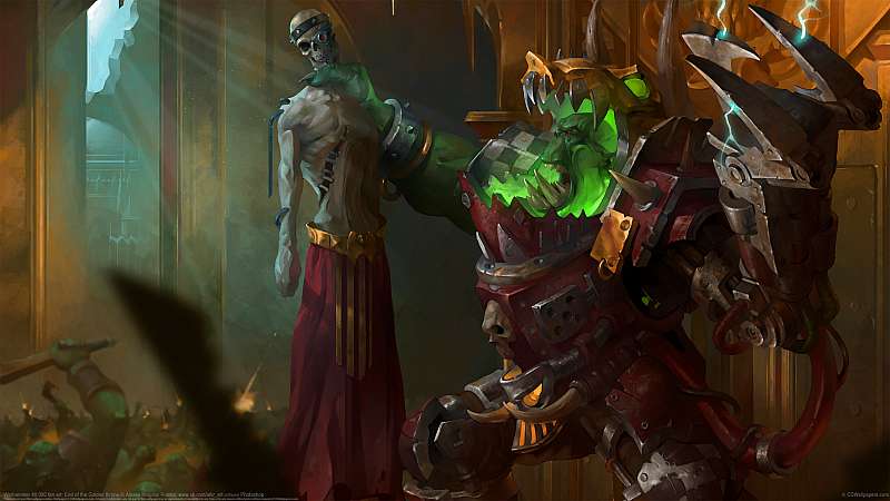 Warhammer 40.000 fan art: End of the Golden throne Hintergrundbild