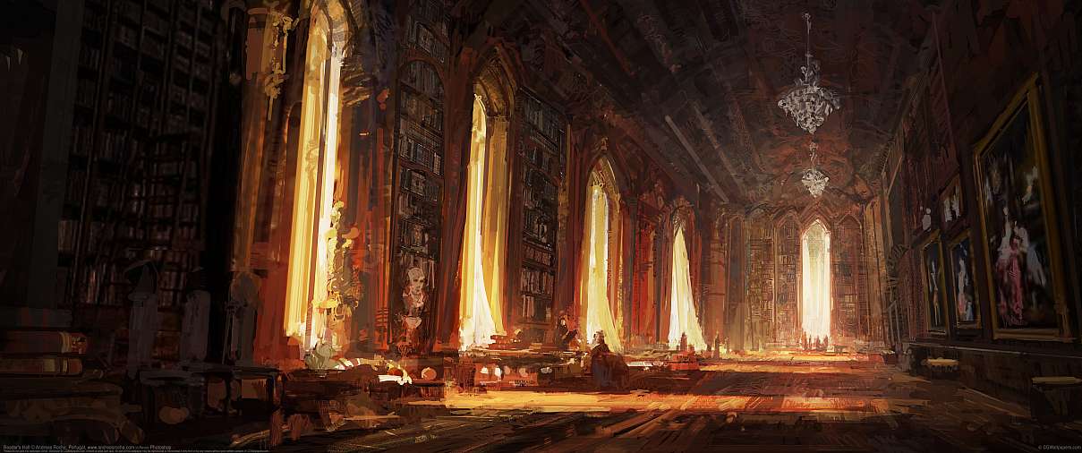 Reader's Hall ultrabreit Hintergrundbild