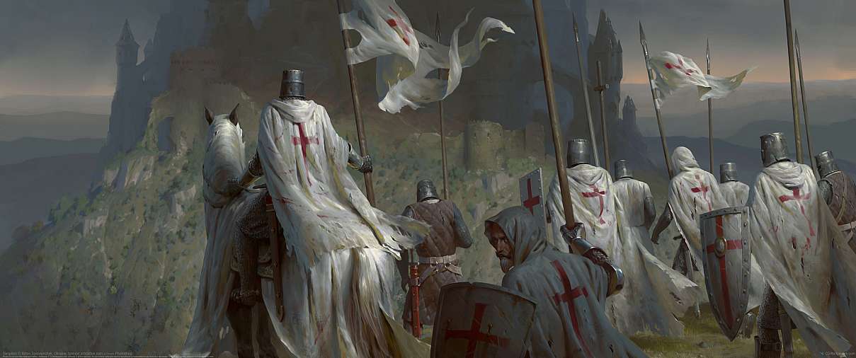 Templars ultrabreit Hintergrundbild