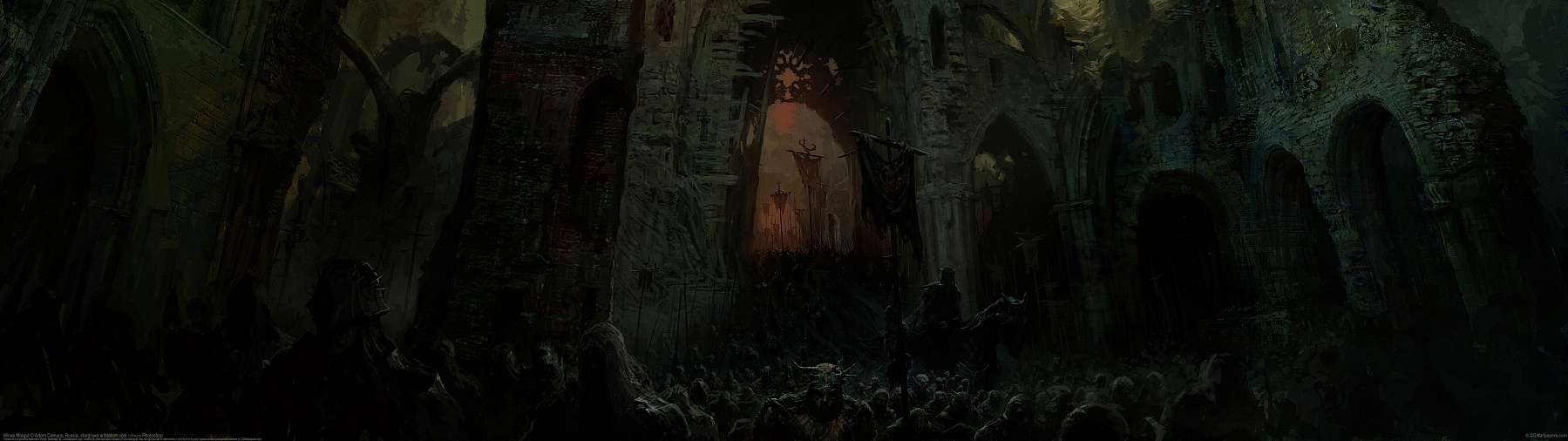 Minas Morgul ultrabreit Hintergrundbild