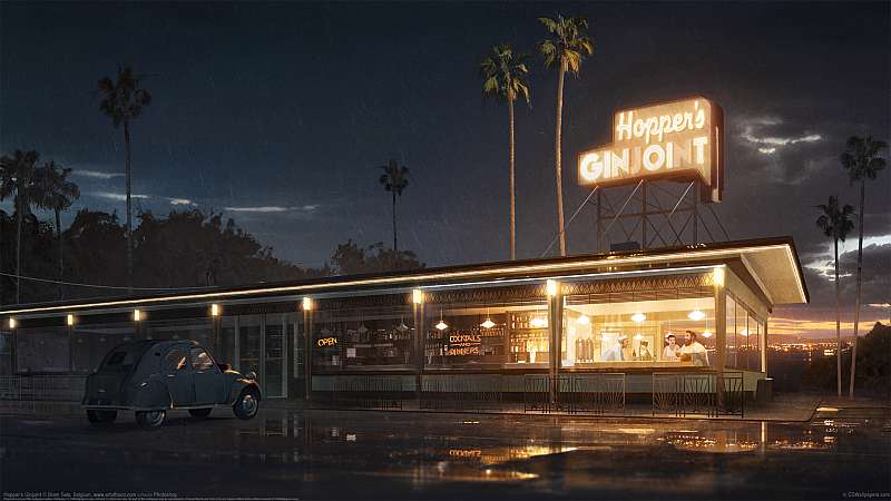 Hopper's Ginjoint Hintergrundbild
