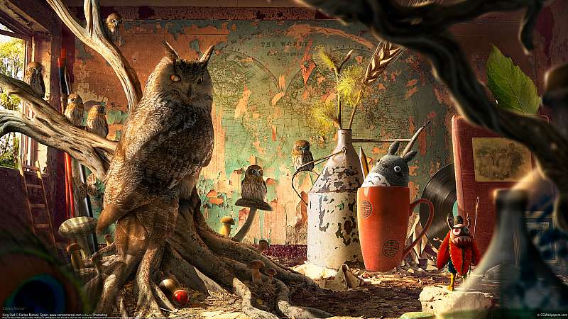 King Owl Hintergrundbild