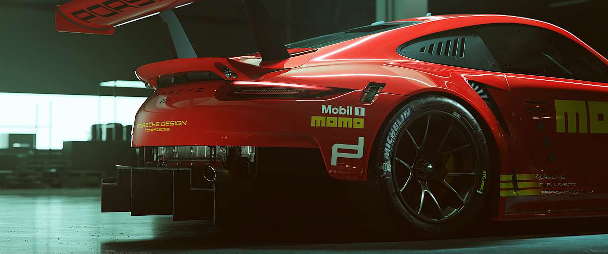 Porsche 911 RSR ultrabreit Hintergrundbild