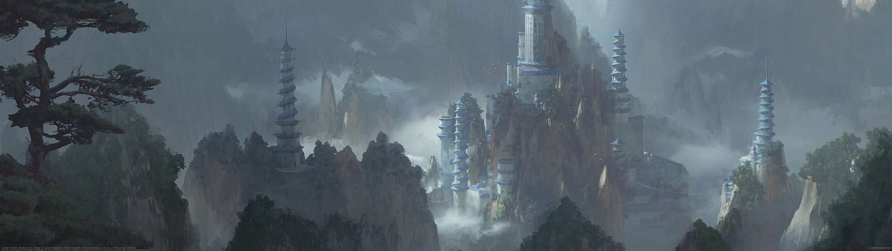 Avatar FanArt: Southern Air Temple ultrabreit Hintergrundbild