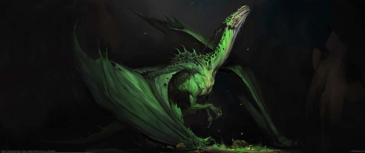 Dragon ultrabreit Hintergrundbild