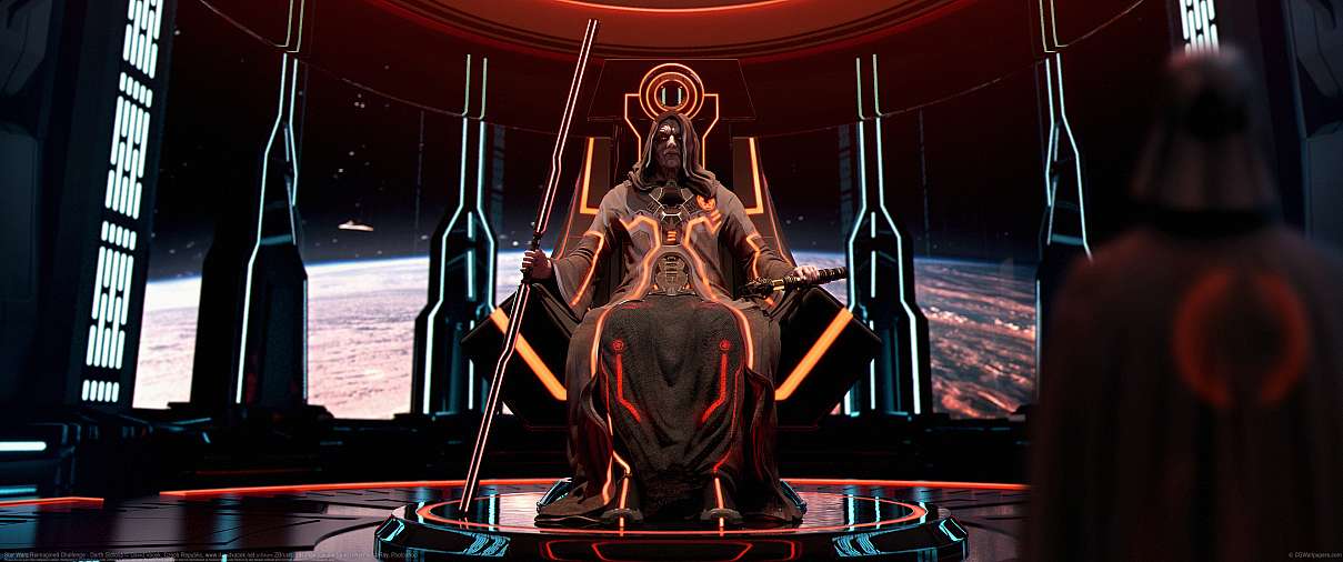 Star Wars Reimagined Challenge - Darth Sidious ultrabreit Hintergrundbild