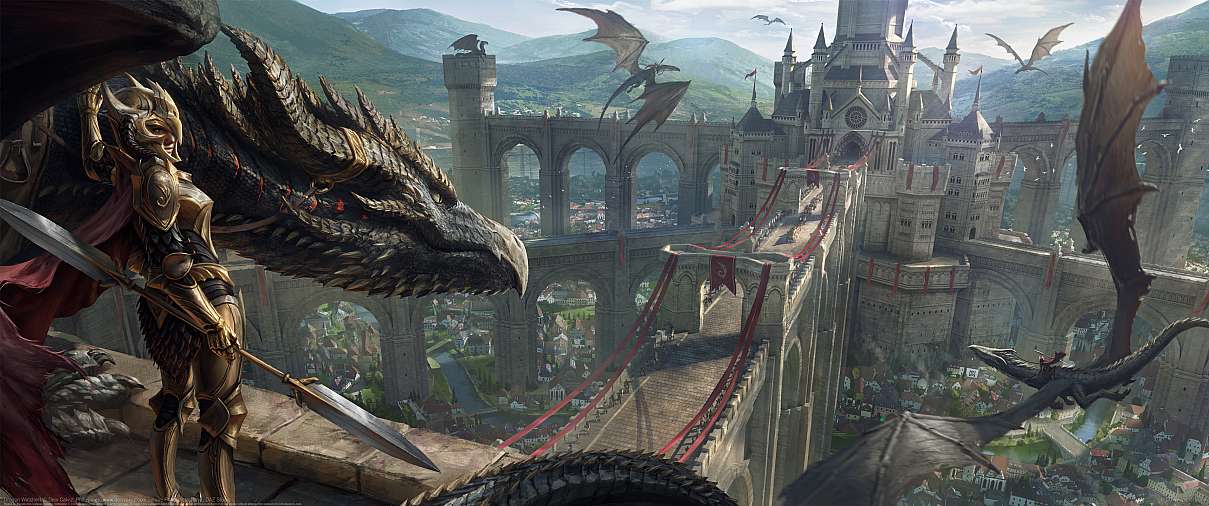 Dragon Watchers ultrabreit Hintergrundbild