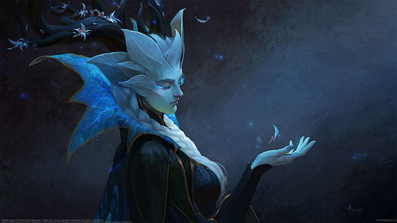 Winter Queen Hintergrundbild