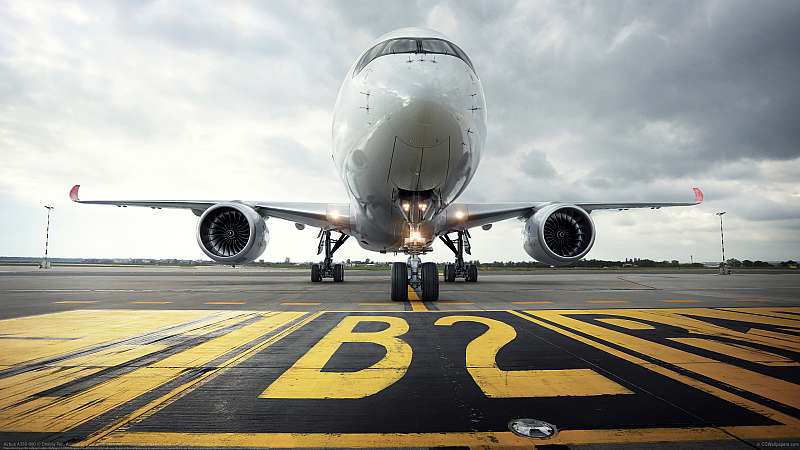 Airbus A350-900 Hintergrundbild