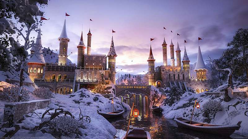 Castle in the Snow Hintergrundbild