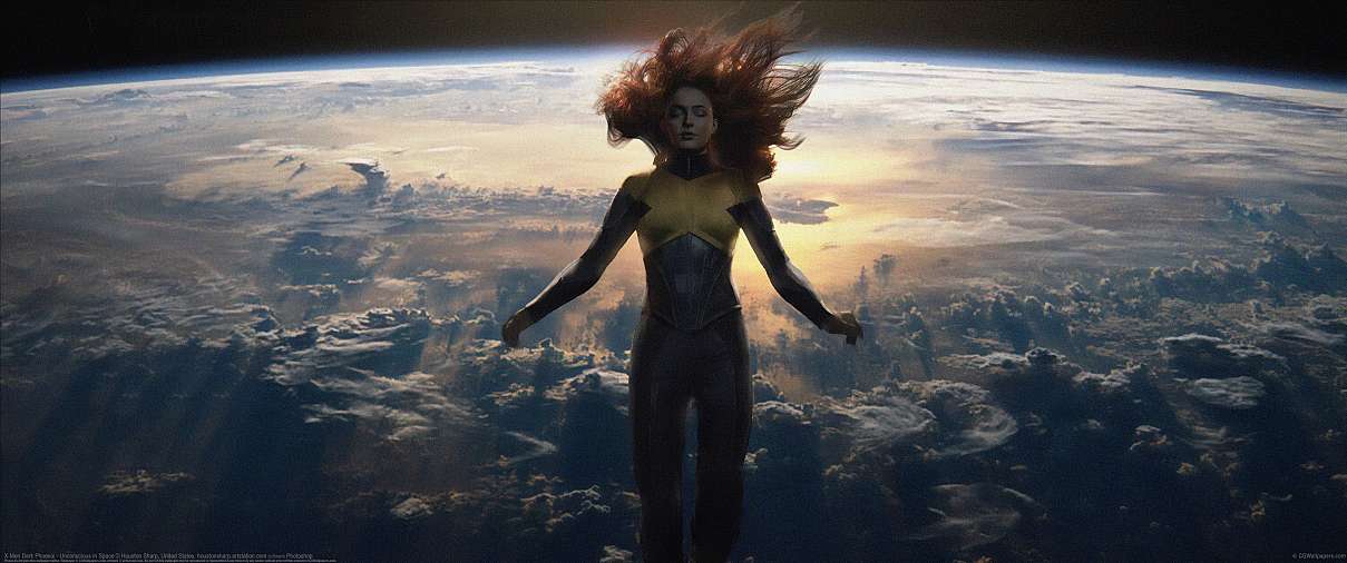 X-Men Dark Phoenix - Unconscious in Space ultrabreit Hintergrundbild