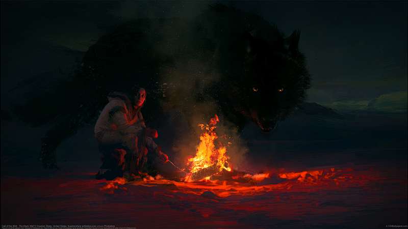 Call of the Wild - The Black Wolf Hintergrundbild