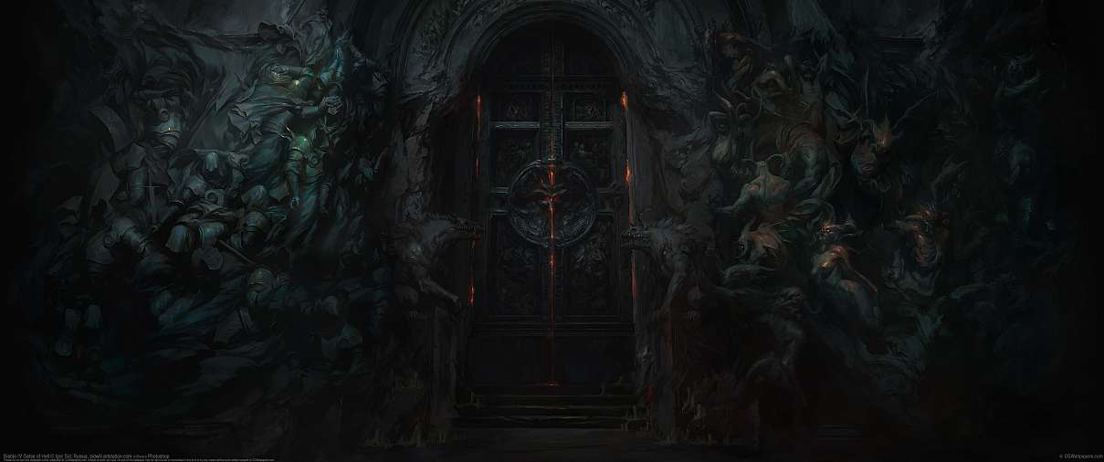 Diablo IV Gates of Hell ultrabreit Hintergrundbild
