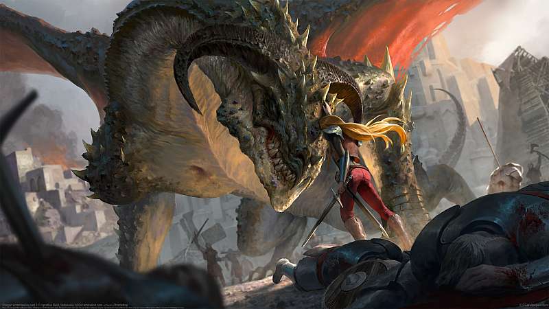 Dragon Commission part 3 Hintergrundbild