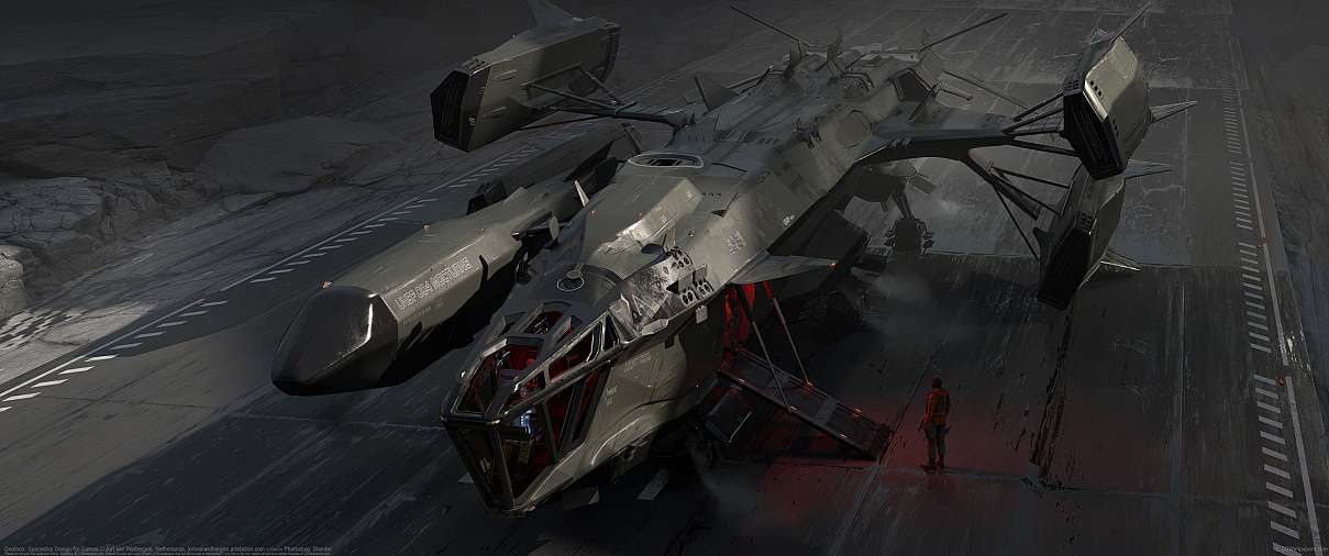 Gnomon: Spaceship Design for Games ultrabreit Hintergrundbild