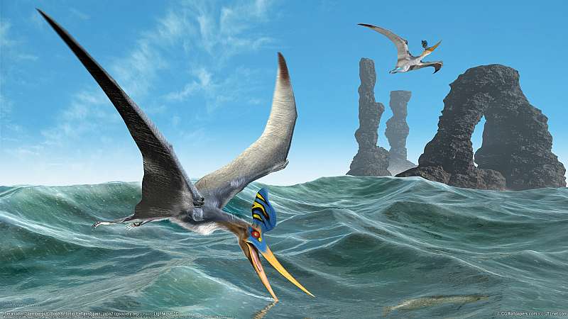 Pteranodon Sternbergi Hintergrundbild