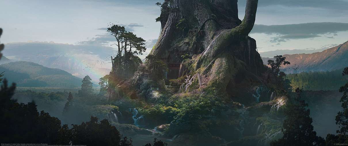 Elven kingdom ultrabreit Hintergrundbild