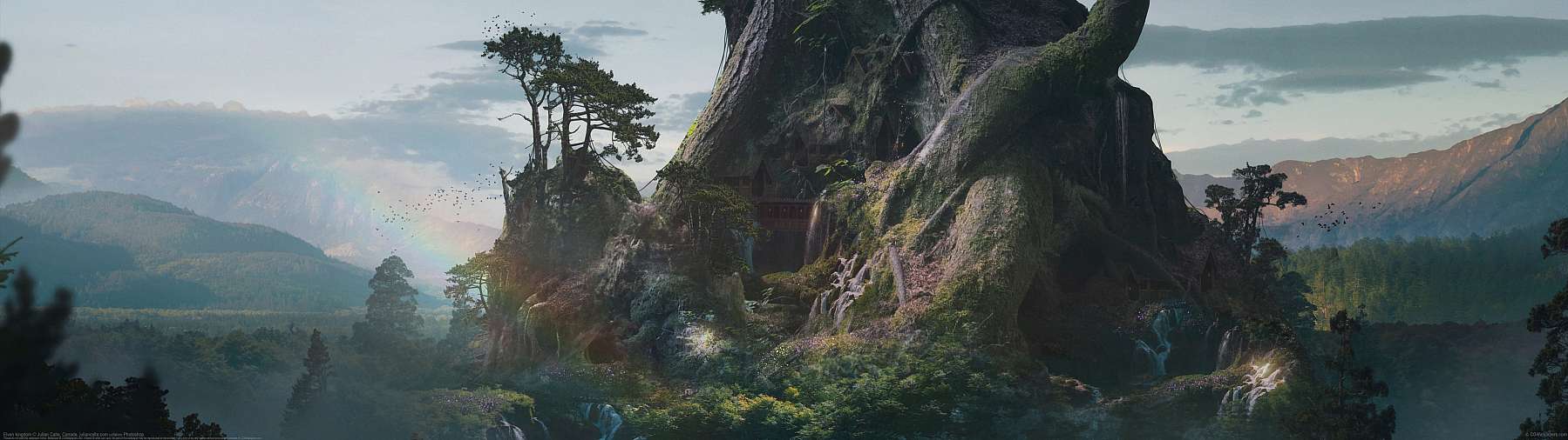 Elven kingdom ultrabreit Hintergrundbild