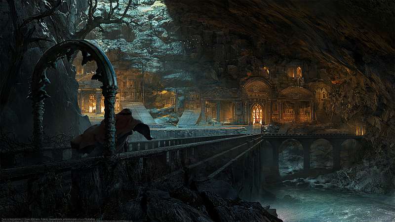 Turin in Nargothrond Hintergrundbild