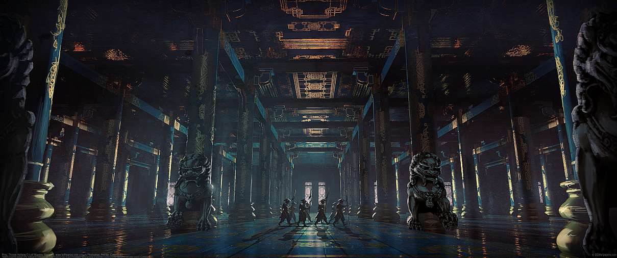Ping, Throne Hallway ultrabreit Hintergrundbild
