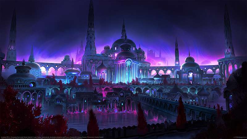 Alchemy RPG - Chrysalea Ourro and Origin District Hintergrundbild