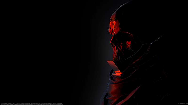 Skull Cyborg | Type 4.2 // AxTECH Hintergrundbild