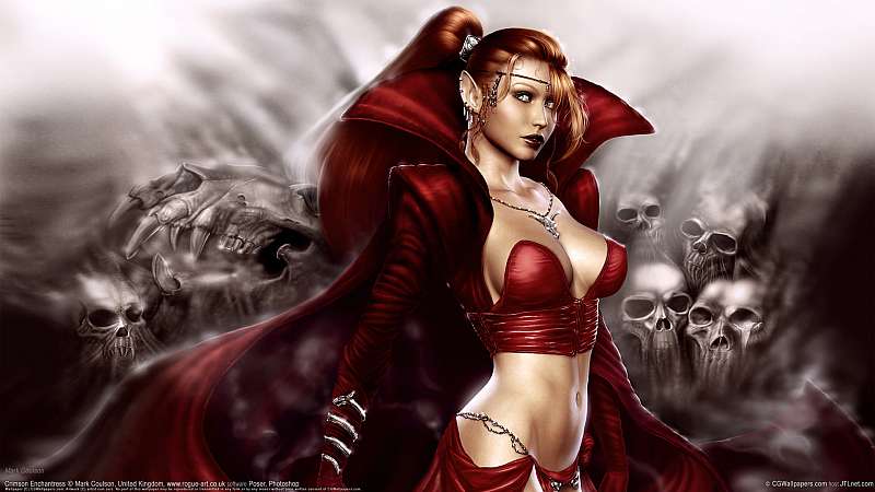 Crimson Enchantress Hintergrundbild