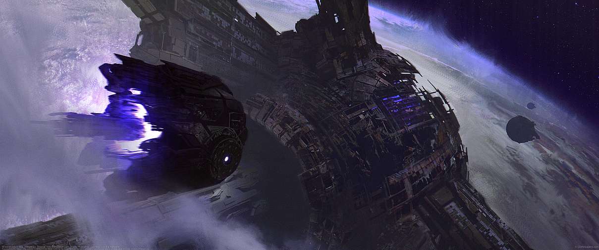 Wrecked Ark ultrabreit Hintergrundbild
