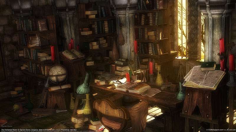 The Alchemist Room Hintergrundbild
