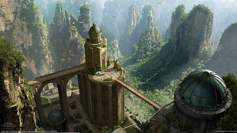 Jungle Palace Hintergrundbild