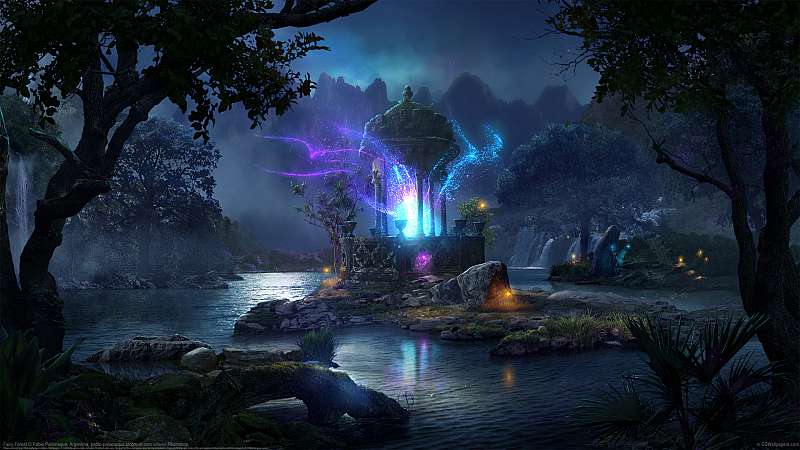 Fairy Forest Hintergrundbild