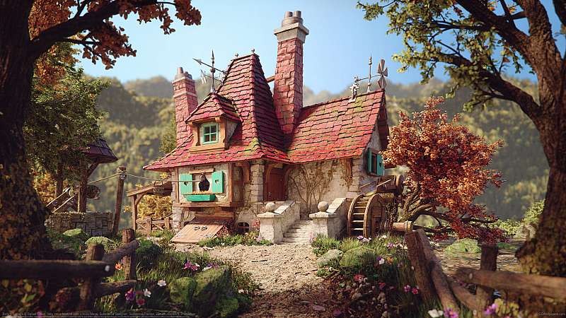 Belle's Cottage Hintergrundbild