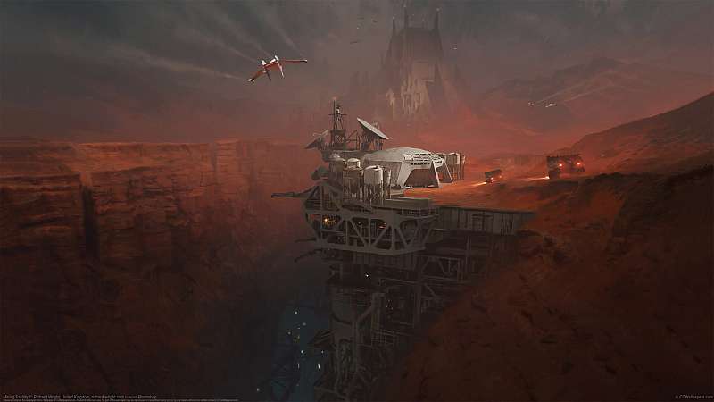 Mining Facility Hintergrundbild