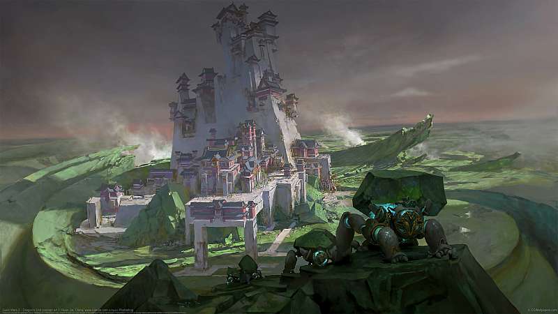 Guild Wars 2 - Dragon's End concept art Hintergrundbild