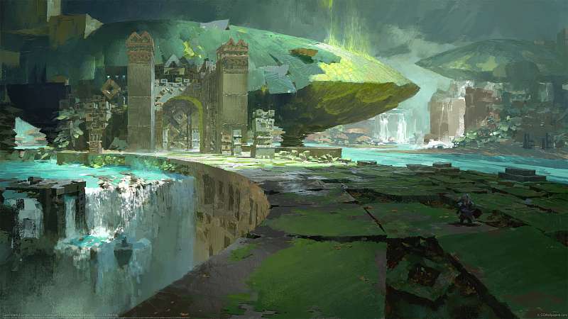 Guild Wars 2 jungle - Asura Hintergrundbild