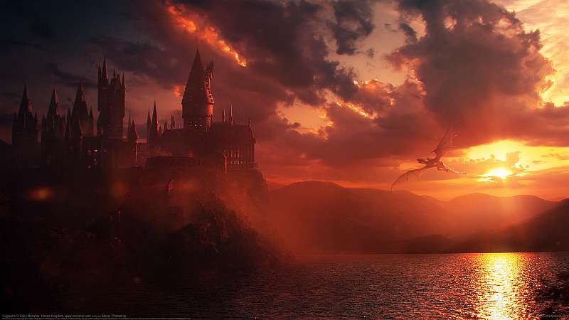 Hogwarts Hintergrundbild