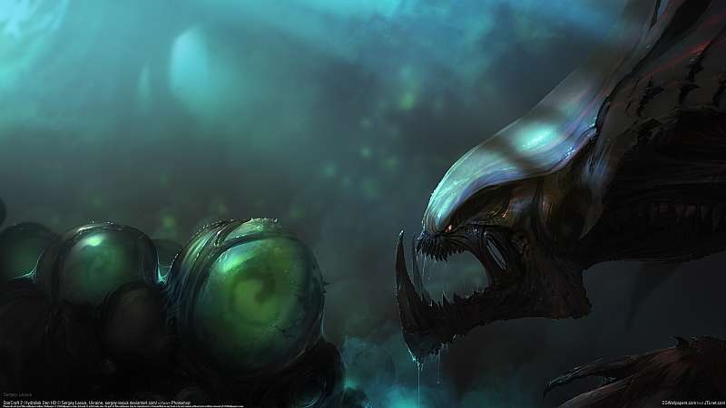 StarCraft 2: Hydralisk Den HD Hintergrundbild