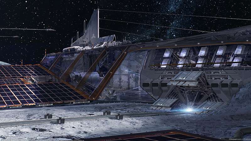 Lunar Base 2 Hintergrundbild