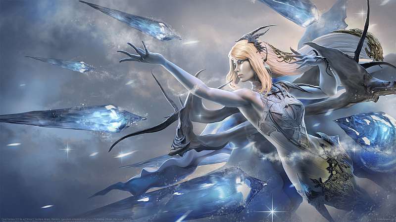 Final Fantasy XVI fan art Shiva Hintergrundbild