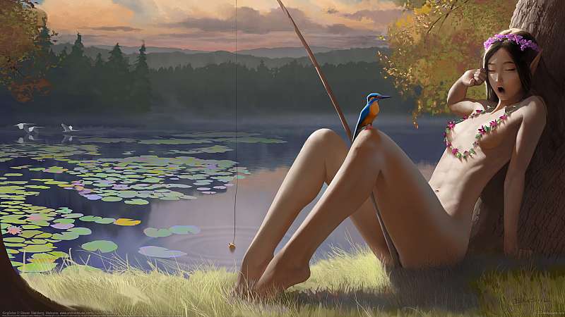 Kingfisher Hintergrundbild