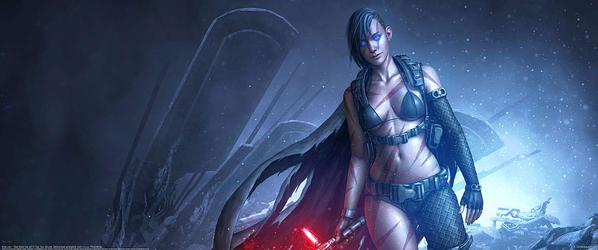 Kylo-Jen - Star Wars fan art ultrabreit Hintergrundbild