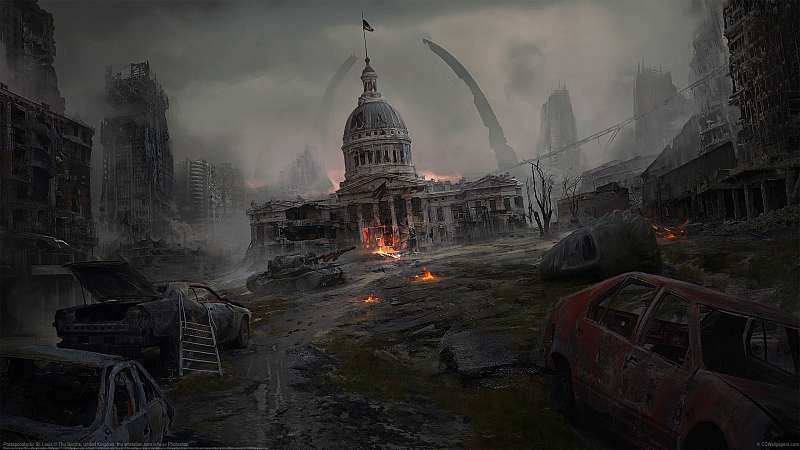 Postapocalyptic St. Louis Hintergrundbild