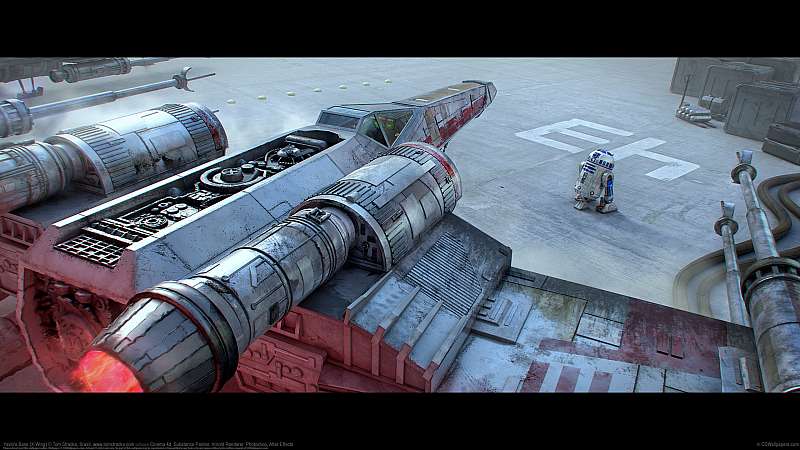 Yavin's Base (X-Wing) Hintergrundbild