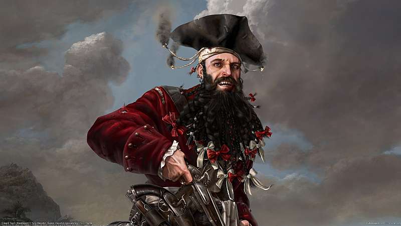 Edward Teach (Blackbeard) Hintergrundbild