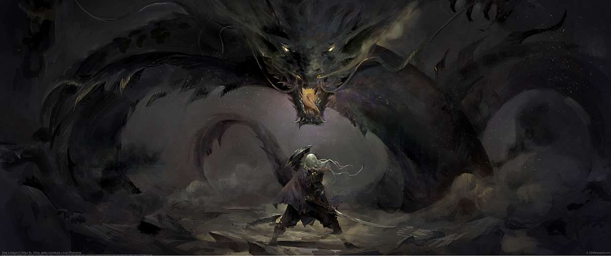 Slew the dragon ultrabreit Hintergrundbild