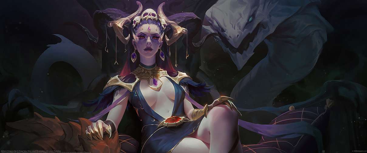 Mother of Dragons-Nyx ultrabreit Hintergrundbild