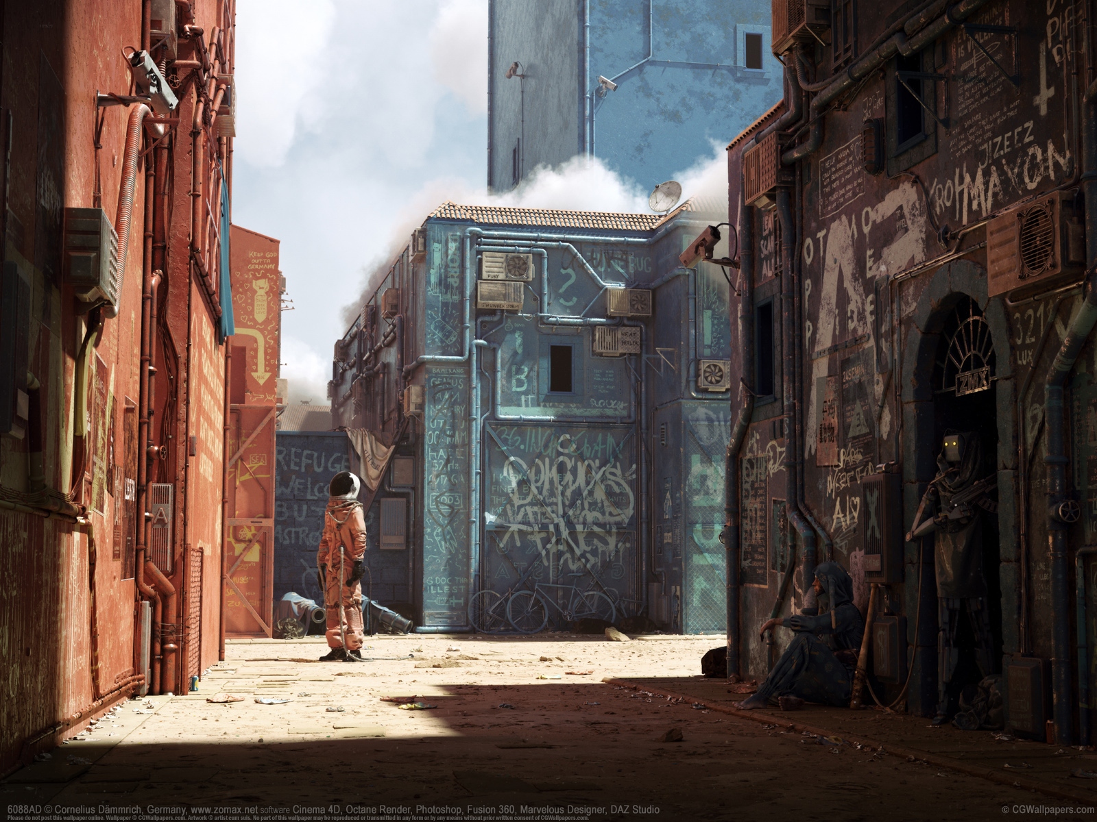 Cornelius D�mmrich 1600 Hintergrundbild 03